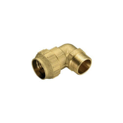 Tiemme - raccordo curvo maschio in ottone 1'1/2 x 50 tiemm
