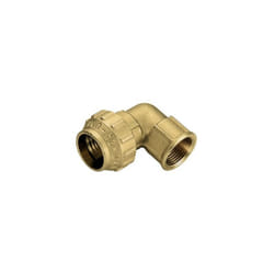 RACCORDO CURVO FEMMINA IN OTTONE TIEMME 3/4 x 25 TIEMM