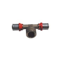 Raccordo press a t femmina 3/4 x 32 Tiemme