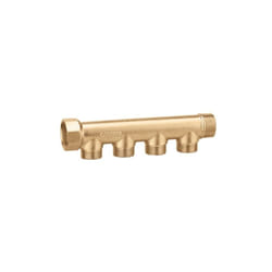 Caleffi - collettore componibile derivazioni maschio 23 p. 1,5 3/4' x 2 Der. 23 p. 1,5M