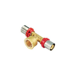 Tiemme - raccordo press a t femmina compact 16 x 2,0 - 1/2 - 16 x 2,0 tiemm