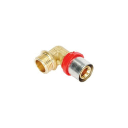 Tiemme - raccordo press curvo maschio compact 20 x 2,0 - 1/2 tiemm