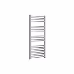 Termoarredo in acciaio. Spessore profili 1,5 mm. Elementi orizzontali a tubi tondi Diam. 22 mm - spessore 0.90mm. Pressione m ...