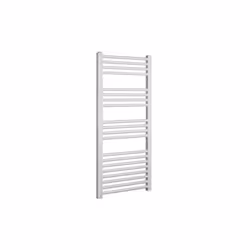 Termoarredo in acciaio. Spessore profili 1,5 mm. Elementi orizzontali a tubi tondi Diam. 22 mm - spessore 0.90mm. Pressione m ...