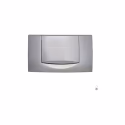FACTORYCODE: 115222. Placca ricambio per cassette Geberit 1 scarico tasto (IG-LINE). Dimensioni LxH =34 x 18.5 Spessore 3.9. ...