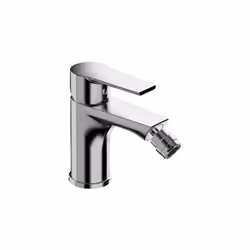 Miscelatore Tiemme Monocomando TN02 per bidet linea Ten in ottone cromato, con scarico 1 1/4, cartuccia di diametro 35 MM. CA ...