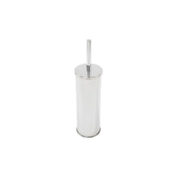 Metaform - porta scopino da terra mod. cold wind Cromo Diam. 10 x h.38 metaf