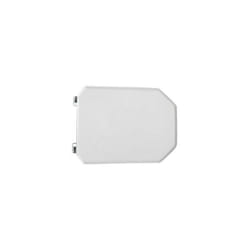Royal - sedile wc per globo vaso forma 10 Bianco - Cerniere a passanti dh