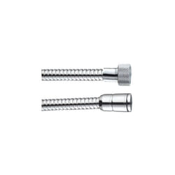 Bossini - flex in ottone doppia aggraffatura cono per stop sicurezza cm 125 - Cromo