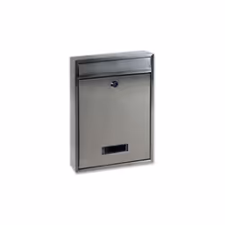 Lifter Cassetta Postale serie QUADRA per rivista in acciaio inox 18/10 o in lamiera zincata e verniciata alle polveri color g ...