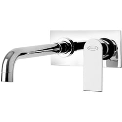 Jacuzzi - Miscelatore lavabo a muro con piastra interasse 10 cm rubinetteria Twilight ottone cromato 0TI00497JA03