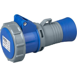 Presa industriale 230V, 2P+T, 16A, IP67, blu - Rosi 8223