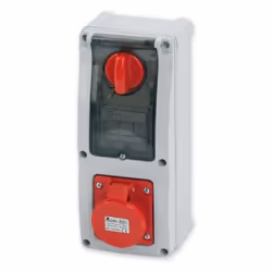 Fusibili non inclusi Serie commerciale Serie 16 IEC 309 IP54 Numero di poli 3P+N+T Corrente 16 A Tensione 200 ~ 250 Vac Porta ...