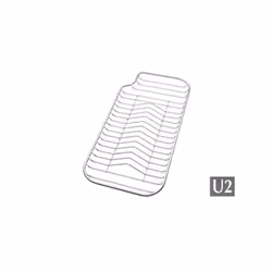 Foster U2, Acciaio inox, Acciaio inox, 230 mm, 470 mm