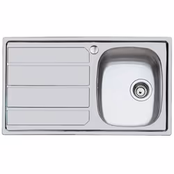 Foster S1000 86.1V.3,5".STD, Acciaio inox, Acciaio inox, 1 ciotole, 340 x 400 mm, 8,89 cm (3.5"), 3,5 cm