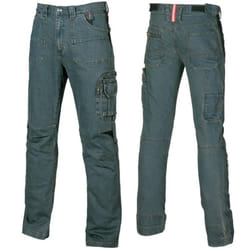 U-power - Jeans Da Lavoro u Power Traffic con Inserti Stretch Blue 60