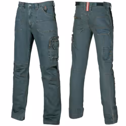 JEANS DA LAVORO UPOWER Il Jeans da lavoro UPOWER è un pantalone di tessuto stretch. La sua caratteristica principale è senza ...