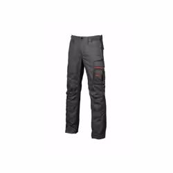 I pantaloni da lavoro smile HY015BC di U-Power è un comodo e pratico pantalone dotato di 2 ampie tasche anteriori, tasca late ...