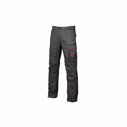 I pantaloni da lavoro smile HY015BC di U-Power è un comodo e pratico pantalone dotato di 2 ampie tasche anteriori, tasca late ...