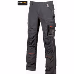 Pantaloni da Lavoro U Power | Resistenti e Rinforzati Gli inserti in Cordura nei punti di maggior sforzo lo rendono molto res ...