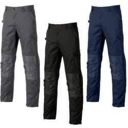 U-power - Pantalone Modello alfa (Nero - Taglia 46)