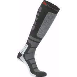 CALZA LUNGA SKY BLACK CARBON U-POWER in Thermolife tessuto 52% thermolite, 23% nylon, 17% polipropilene, 8% elastane CALZA LU ...