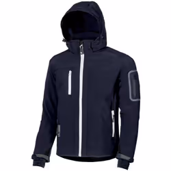 GIACCA DA LAVORO IN TESSUTO SOFT SHELL STRETCH DESCRIZIONE: Giacca traspirante antivento e idrorepellente con tasca portacell ...