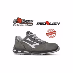 UPOWER RED LION KICK S3 SRC SCARPE ANTINFORTUNISTICHE DA LAVORO BASSE RL20023 TOMAIA Morbida pelle nabuk naturale bottalato i ...