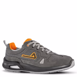 Aimont Vigorex Mercury, Maschio, Adulto, Scarpe antinfortunistiche, Grigio, 200 J, Chiusura con cordoncino