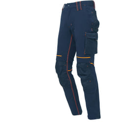 U-power - Pantalone Da Lavoro Atom Idrorepellente In Tessuto 4 Way Stretch Confortevole e Morbido Sulla Pelle m - Blu