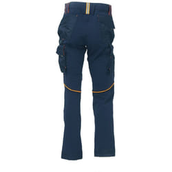 U-power - Pantalone Da Lavoro Atom Idrorepellente In Tessuto 4 Way Stretch Confortevole e Morbido Sulla Pelle xl - Blu