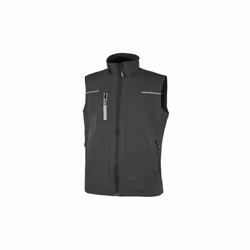 Il gilet Saturn PE181AG è un gilet da lavoro in tessuto U-4 (U-Power 4 way stretch) molto resistente, estremamente comodo, mo ...
