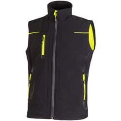 U-power - Gilet da Lavoro Invernale Future Universe Black Carbon Taglia l