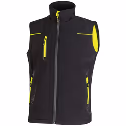 Gilet in Softshell con membrana U-Tex facente parte della linea Future di U-POWER. Tessuto extra impermeabile, traspirante e  ...