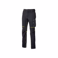 U-Power World Pantaloni Nero - Vista aggiuntiva 2