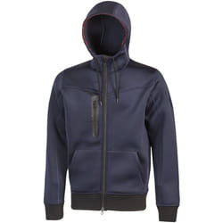 U-power - Felpa Full Zip con Cappuccio Performance Tasty Deep Blue Taglia xxl