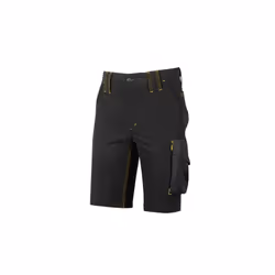 Il bermuda Mercury FU196BC U-Power è un bermuda da lavoro Slim Fit in tessuto U-4 (U-Power 4 way stretch) molto comodo, resis ...