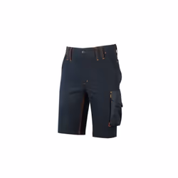Il bermuda Mercury FU196DB U-Power è un bermuda da lavoro Slim Fit in tessuto U-4 (U-Power 4 way stretch) molto comodo, resis ...
