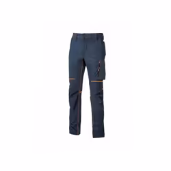 Il pantalone World FU189DB U-Power è un comodo pantalone da lavoro Slim Fit in tessuto U-4 (U-Power 4 way stretch) estremamen ...