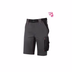 I bermuda da lavoro Mercury Lady FU196GF di U-Power sono un modello Slim Fit realizzato in tessuto U-4 (U-Power 4 way stretch ...