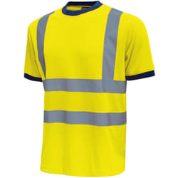 T-shirt alta visibilità Glitter Yellow Fluo tg. m