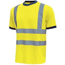 T-shirt alta visibilità Glitter Yellow Fluo tg. xl