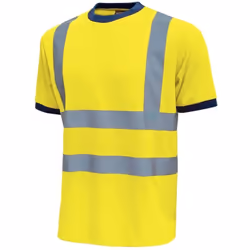 T-shirt alta visibilità gialla U-Power Glitter, supporto anticaldo Per rendersi riconoscibili e mettersi in sicurezza anche a ...