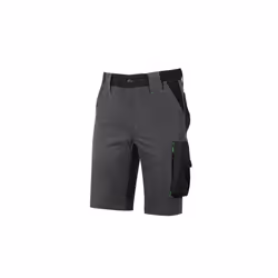 Il bermuda Mercury FU196RL U-Power è un bermuda da lavoro Slim Fit in tessuto U-4 (U-Power 4 way stretch) molto comodo, resis ...