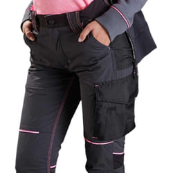 U-power - Pantaloni da Lavoro da Donna u Power World Grigio-Fuxia l