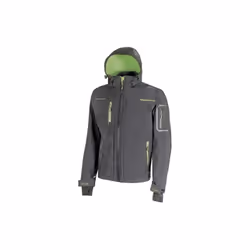 La giacca modello Space FU187RL di U-Power è realizzata in Softshell con membrana U-Tex che rende il tessuto impermeabile, tr ...