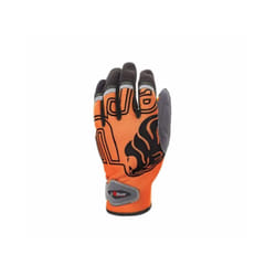 U-power - Guanti da lavoro Niko arancione fluo in materiale stretch traspirante - l