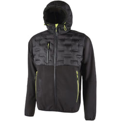 U-power - Giacca Ibrida Idrorepellente Future Spock Black Carbon Taglia xxl