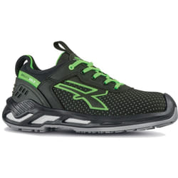U-power - Scarpe da lavoro Bryan S3 ci esd src - 36 - Antracite/Verde