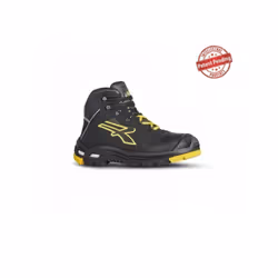 Le scarpe antinfortunistiche alte Cosmo RL10524 U-Power sono robuste scarpe da lavoro. Comode ed adatte ad un utilizzo prolun ...